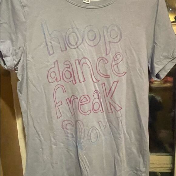 VINTAGE HULA HOOPING TSHIRT - Picture 2 of 2